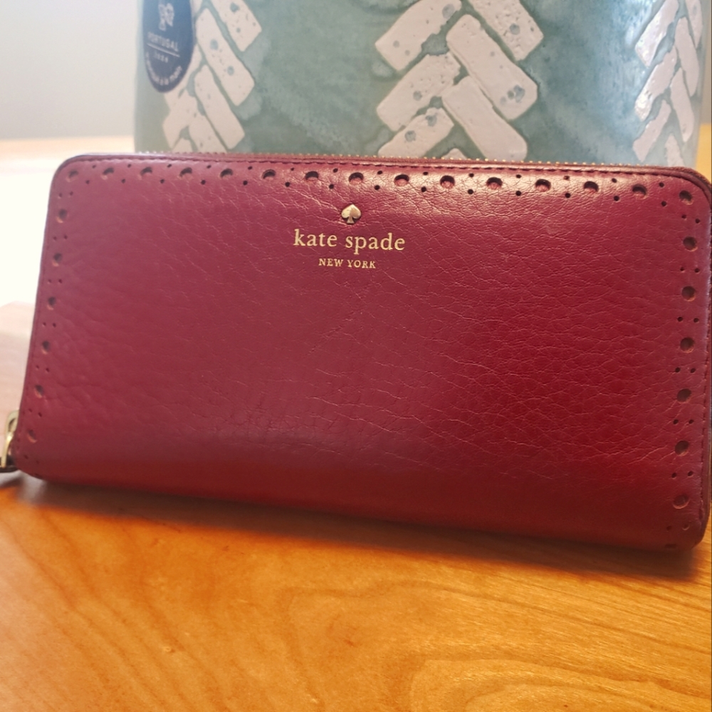 Kate spade leather wallet